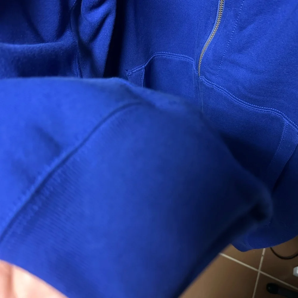 NEW Polo by Ralph Lauren Blue Men's HOODIE ZIP UP MINT! - Picture 3 of 7